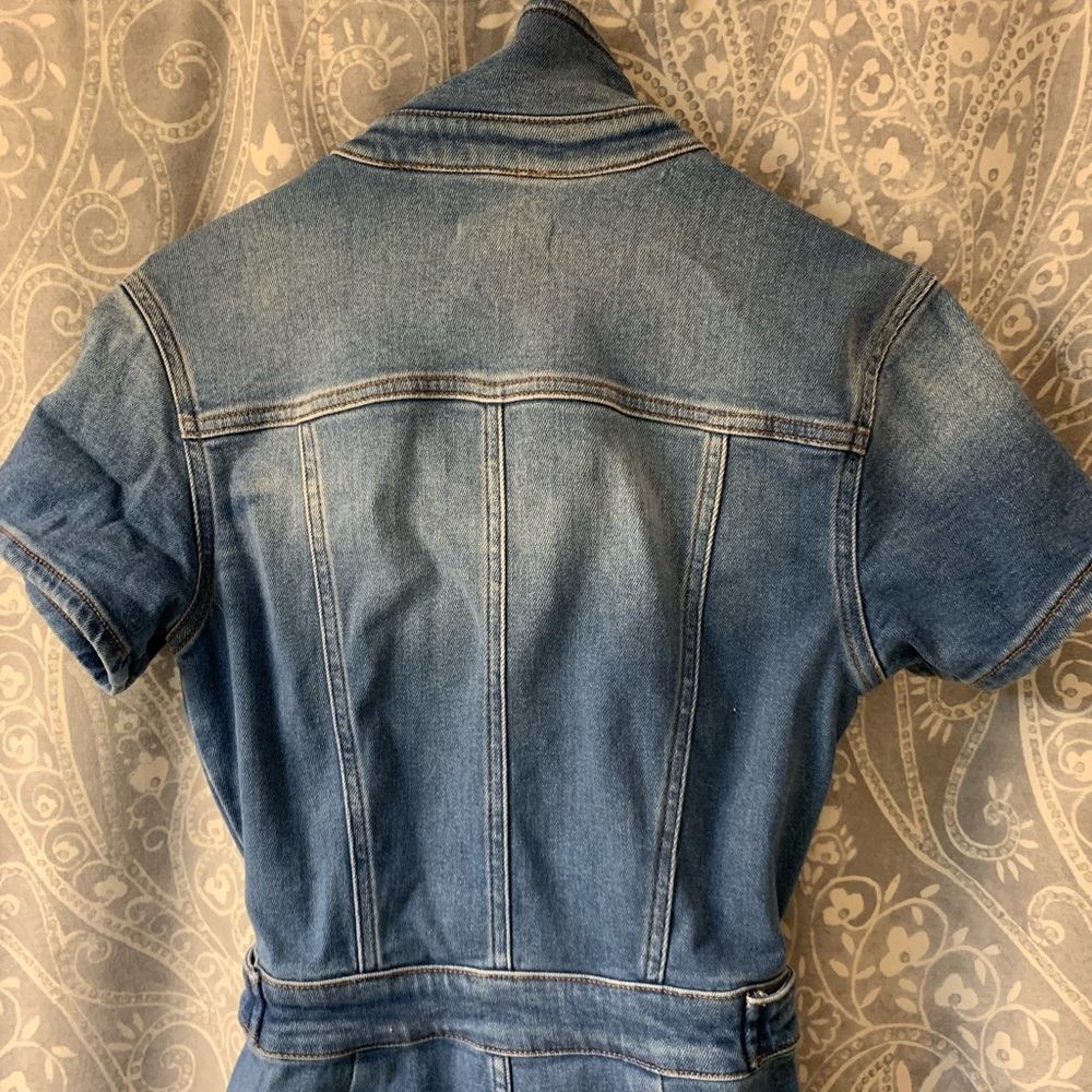 NWT Good American “fit for success” denim jumpsuit - Picture 8 of 13